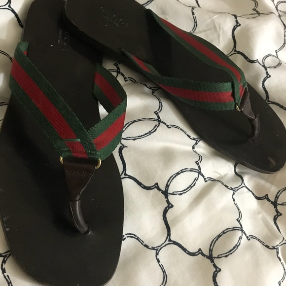 gg line signature web thong sandal